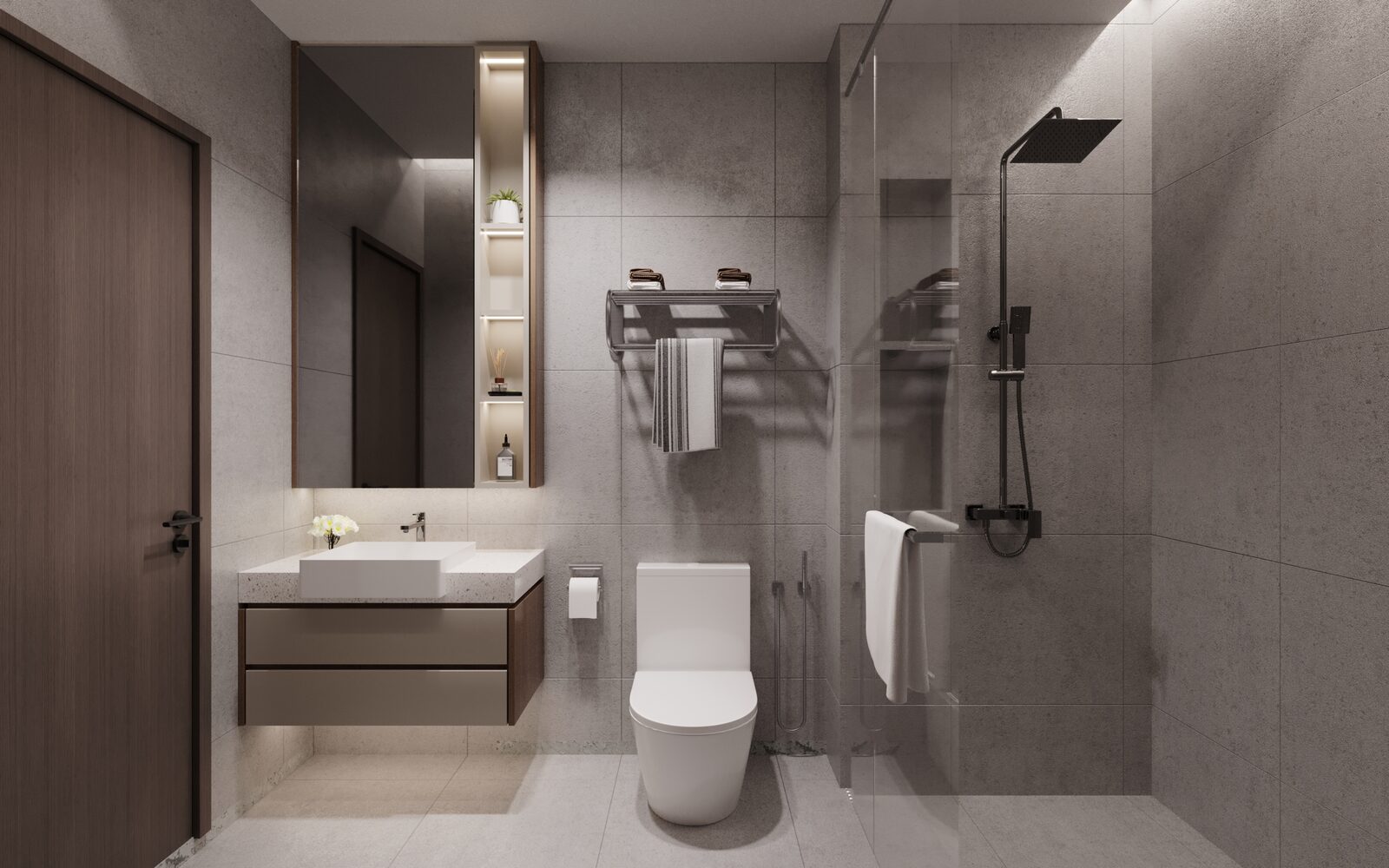 Common bathroom — bathroom renovation Banting Selangor