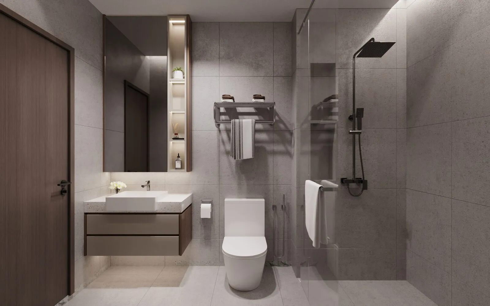 Common bathroom — bathroom renovation Banting Selangor