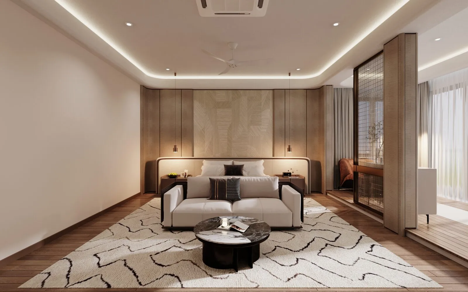 Master bedroom — bedroom interior design Banting Selangor