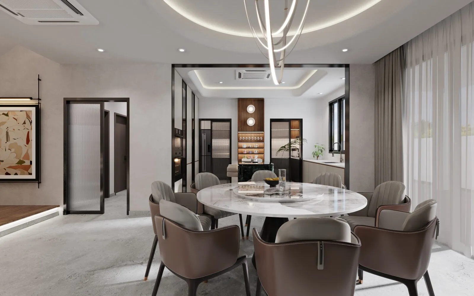 Open area — semi-d interior design Banting