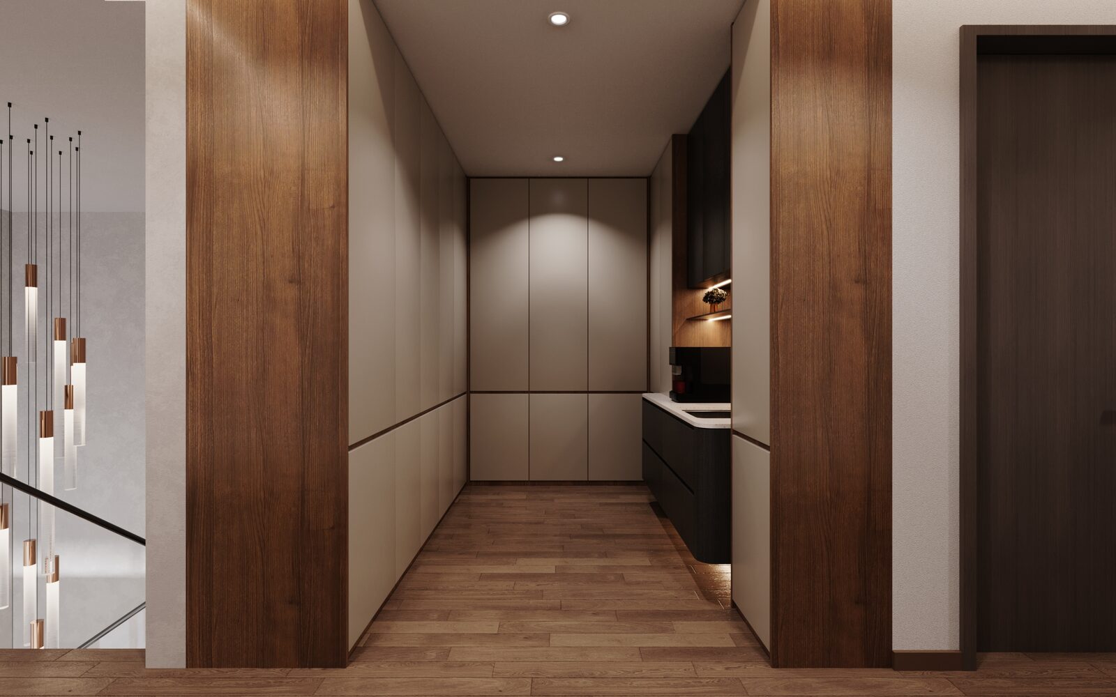 Pantry area — kitchen design Banting