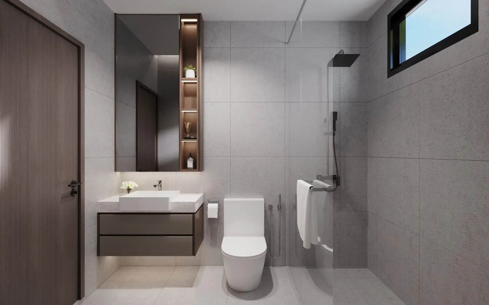 Parents bathroom — bathroom design Banting