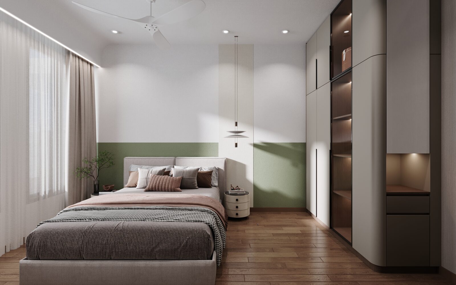 Parents room — bedroom interior design Selangor