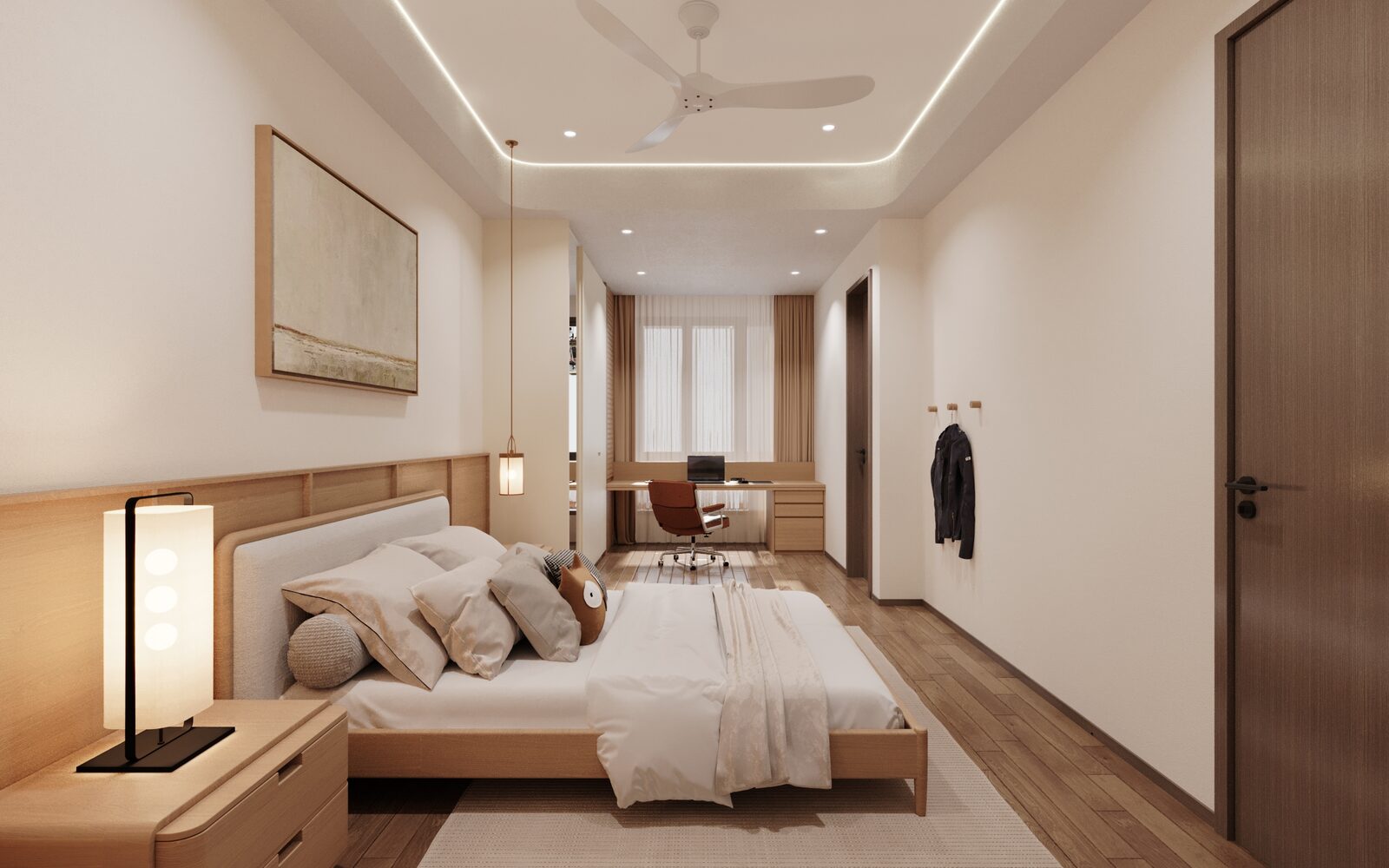 Son bedroom detail — kids room design Selangor