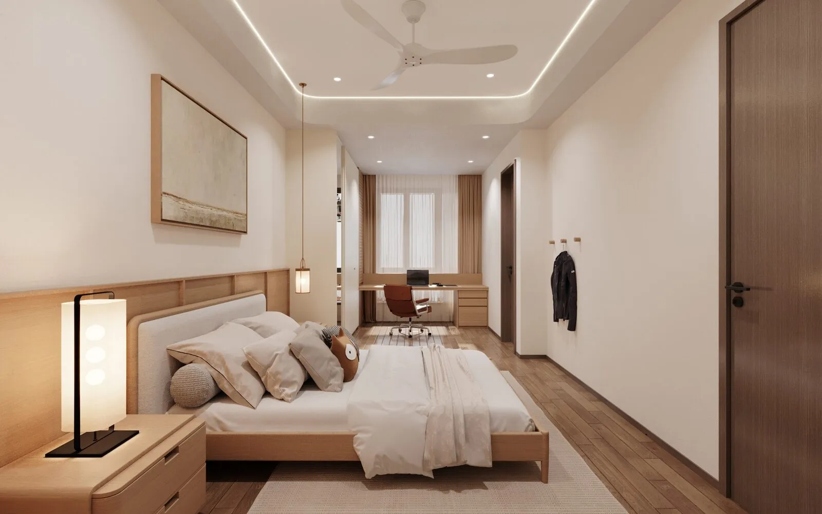 Son bedroom detail — kids room design Selangor