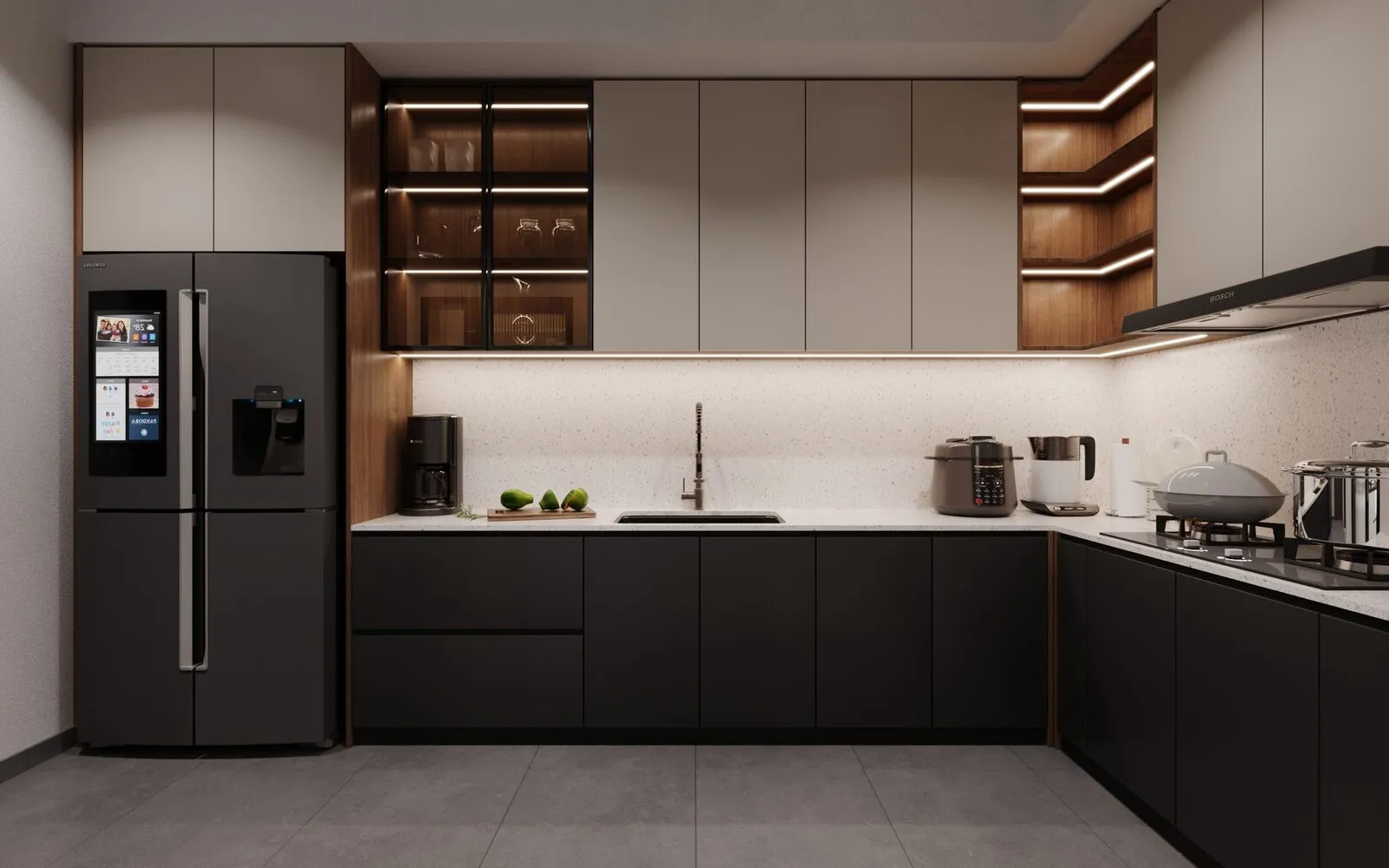 Wet kitchen — kitchen renovation Banting