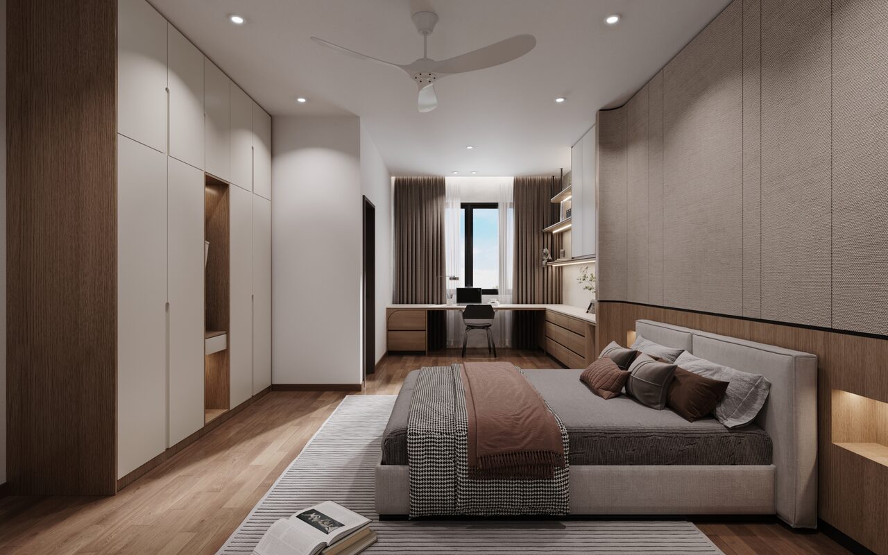 Bedroom detail interior design Banting Selangor