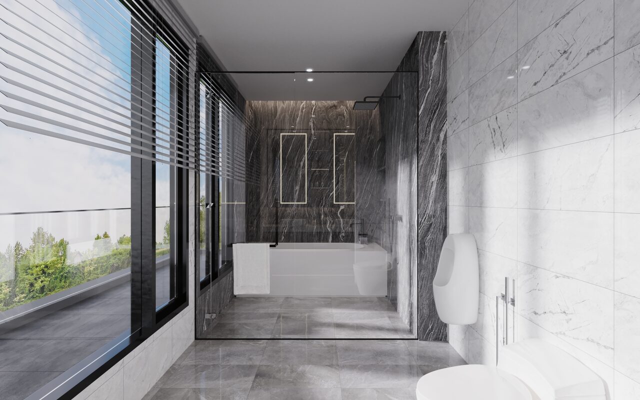Bathroom design new Chinese style Malaysia