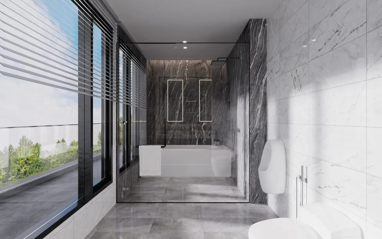 Bathroom design new Chinese style Malaysia