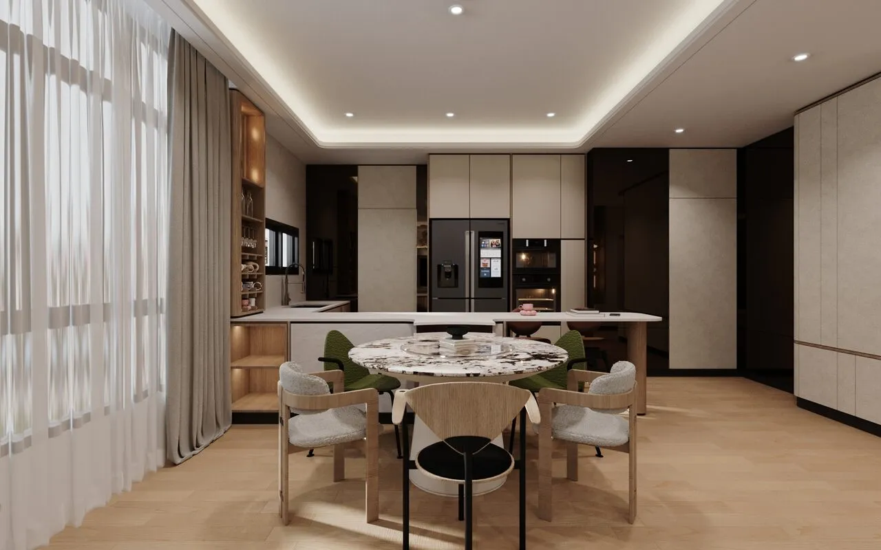 Ambient lighting interior design Malaysia
