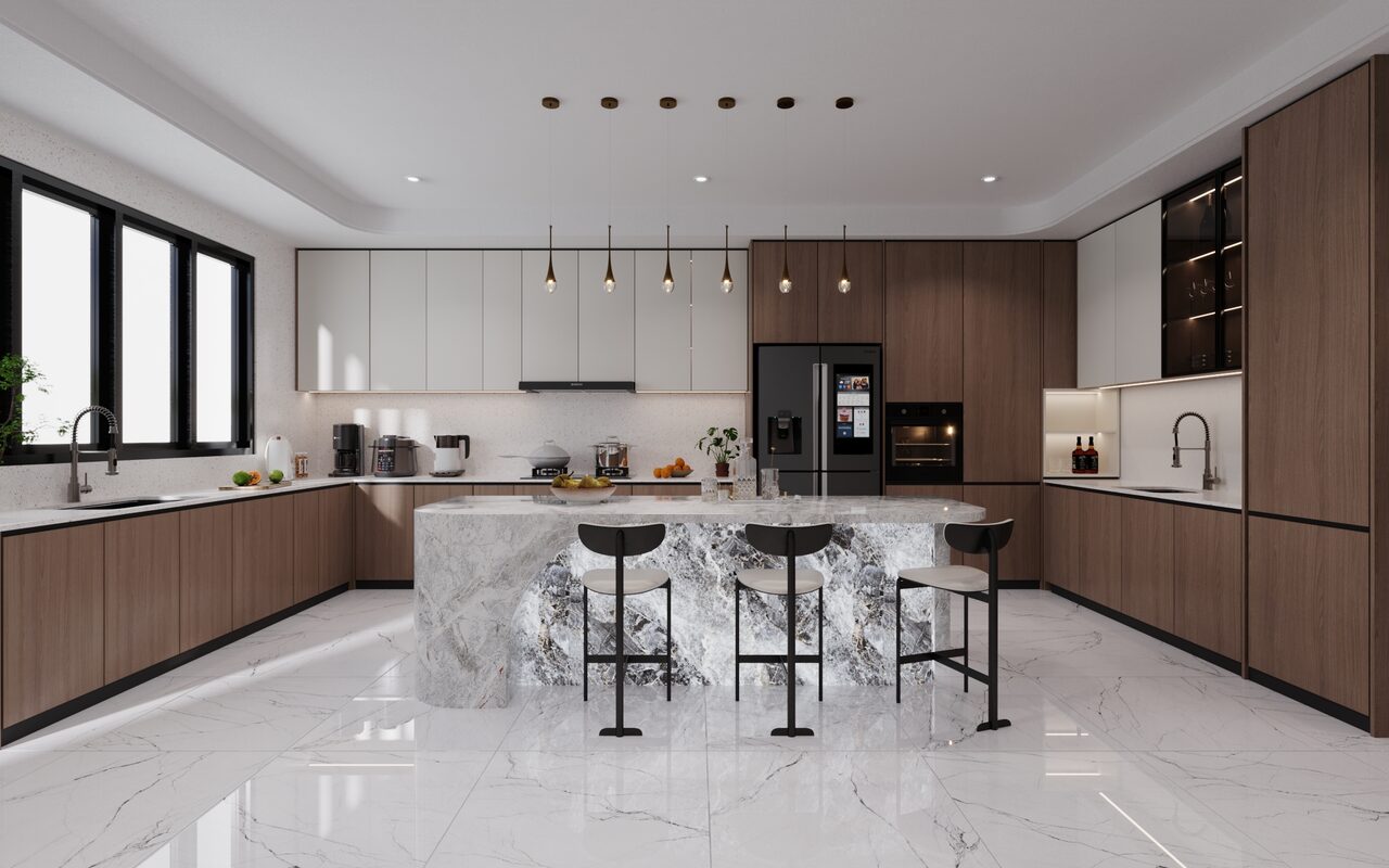 Kitchen design Malaysia cabinet layout cost guide